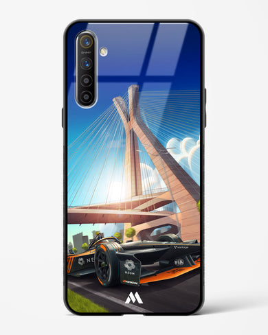 Skyline Surge Glass Case Phone Cover (Realme)