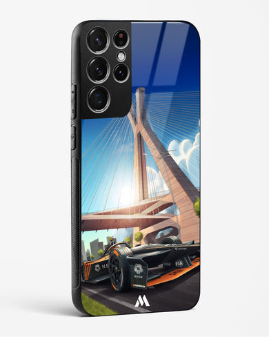 Skyline Surge Glass Case Phone Cover (Samsung)