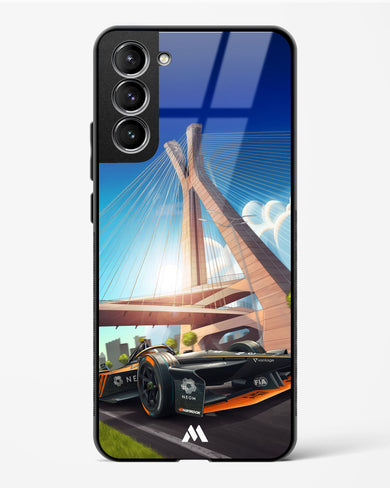 Skyline Surge Glass Case Phone Cover (Samsung)