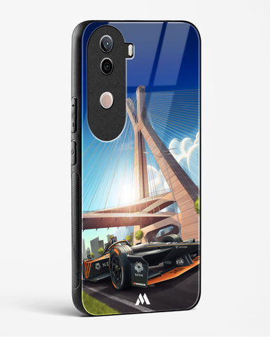 Skyline Surge Glass Case Phone Cover (Vivo)