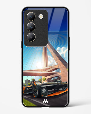 Skyline Surge Glass Case Phone Cover (Vivo)