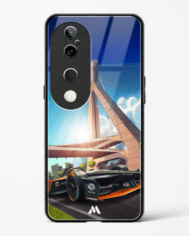 Skyline Surge Glass Case Phone Cover (Vivo)