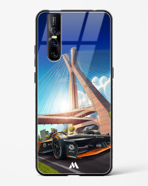 Skyline Surge Glass Case Phone Cover (Vivo)
