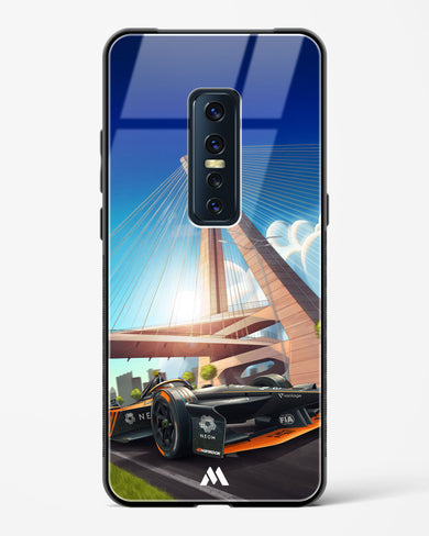 Skyline Surge Glass Case Phone Cover (Vivo)