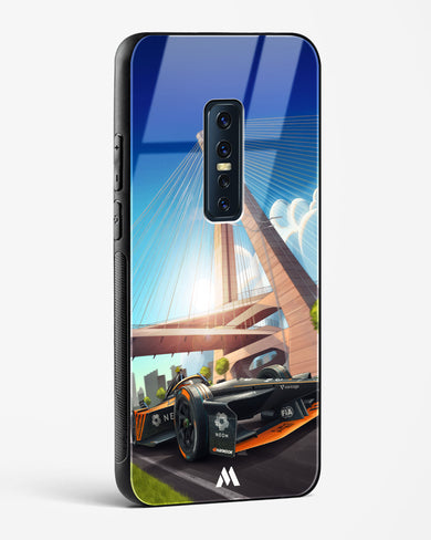 Skyline Surge Glass Case Phone Cover (Vivo)