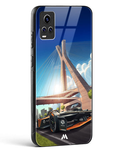 Skyline Surge Glass Case Phone Cover (Vivo)