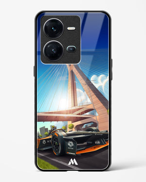 Skyline Surge Glass Case Phone Cover (Vivo)