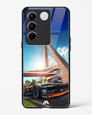 Skyline Surge Glass Case Phone Cover (Vivo)