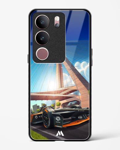 Skyline Surge Glass Case Phone Cover (Vivo)