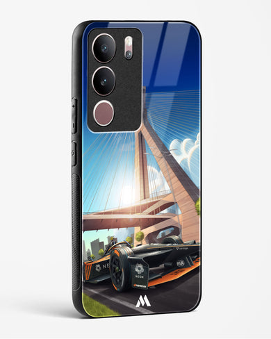 Skyline Surge Glass Case Phone Cover (Vivo)