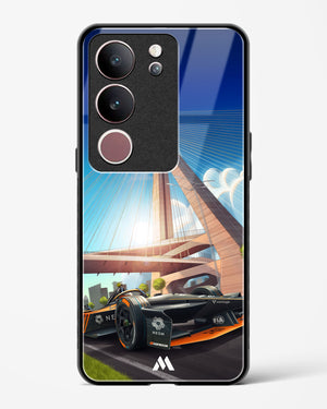 Skyline Surge Glass Case Phone Cover (Vivo)