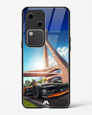Skyline Surge Glass Case Phone Cover (Vivo)