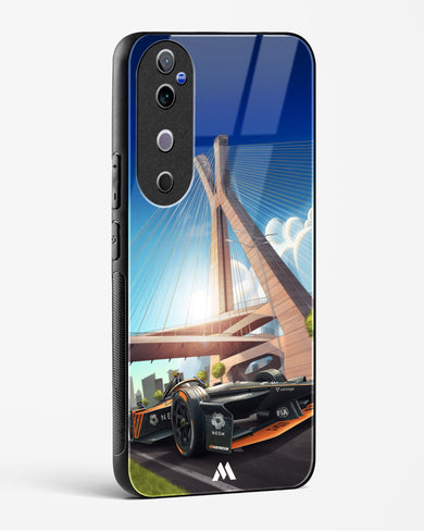 Skyline Surge Glass Case Phone Cover (Vivo)