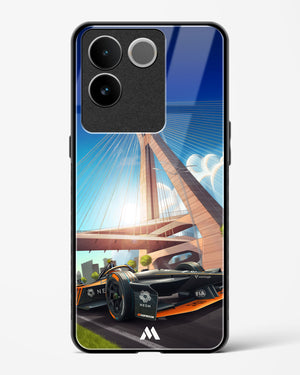 Skyline Surge Glass Case Phone Cover (Vivo)