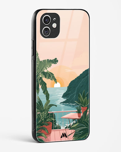 Coastal Calm Glass Case Phone Cover (Apple)