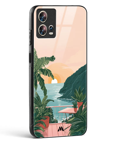 Coastal Calm Glass Case Phone Cover (Motorola)