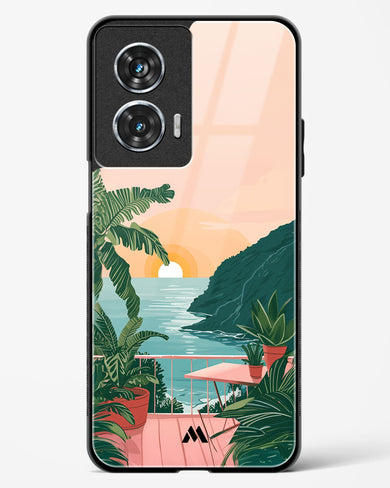 Coastal Calm Glass Case Phone Cover (Motorola)