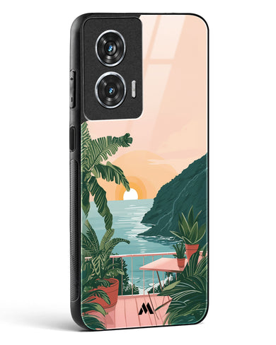 Coastal Calm Glass Case Phone Cover (Motorola)