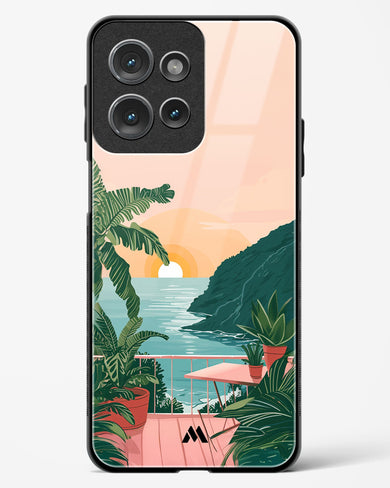 Coastal Calm Glass Case Phone Cover (Motorola)