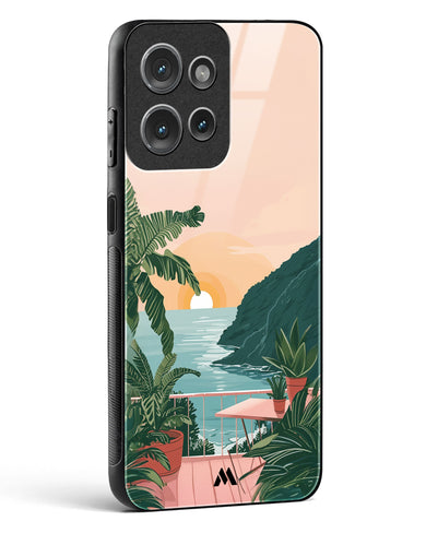 Coastal Calm Glass Case Phone Cover (Motorola)