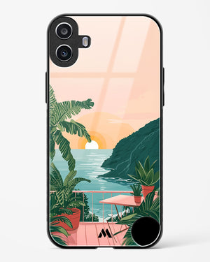 Coastal Calm Glass Case Phone Cover (Nothing)
