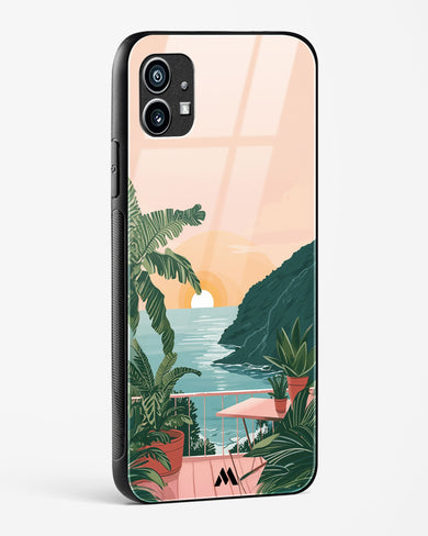 Coastal Calm Glass Case Phone Cover (Nothing)