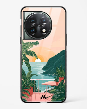 Coastal Calm Glass Case Phone Cover (OnePlus)