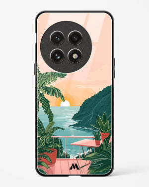 Coastal Calm Glass Case Phone Cover (OnePlus)