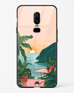 Coastal Calm Glass Case Phone Cover (OnePlus)
