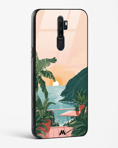 Coastal Calm Glass Case Phone Cover (Oppo)