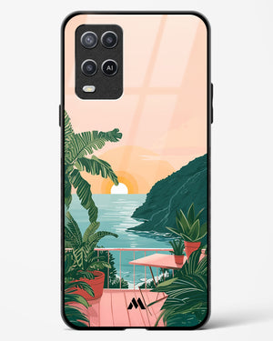 Coastal Calm Glass Case Phone Cover (Oppo)