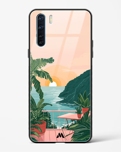 Coastal Calm Glass Case Phone Cover (Oppo)
