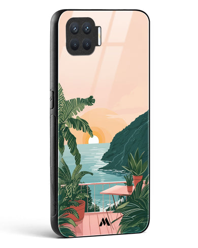 Coastal Calm Glass Case Phone Cover (Oppo)