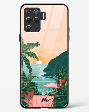 Coastal Calm Glass Case Phone Cover (Oppo)
