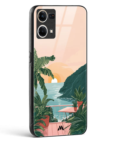 Coastal Calm Glass Case Phone Cover (Oppo)