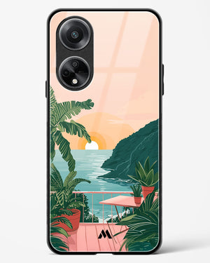 Coastal Calm Glass Case Phone Cover (Oppo)