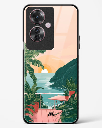 Coastal Calm Glass Case Phone Cover (Oppo)