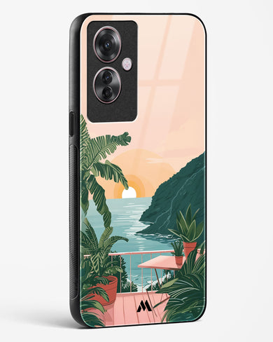 Coastal Calm Glass Case Phone Cover (Oppo)