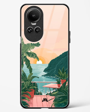 Coastal Calm Glass Case Phone Cover (Oppo)