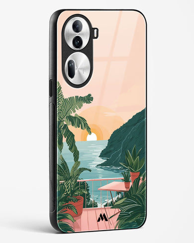 Coastal Calm Glass Case Phone Cover (Oppo)