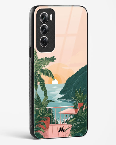 Coastal Calm Glass Case Phone Cover (Oppo)