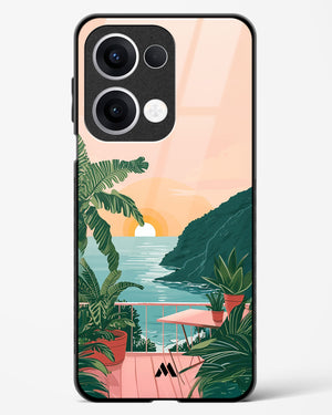Coastal Calm Glass Case Phone Cover (Oppo)