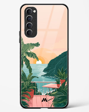 Coastal Calm Glass Case Phone Cover (Oppo)