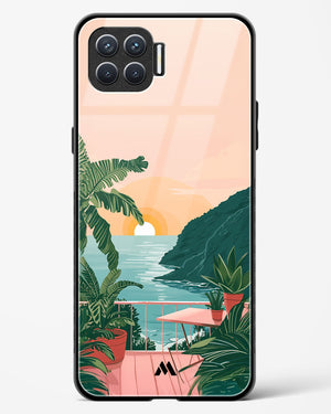 Coastal Calm Glass Case Phone Cover (Oppo)