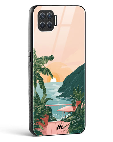Coastal Calm Glass Case Phone Cover (Oppo)