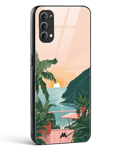 Coastal Calm Glass Case Phone Cover (Oppo)