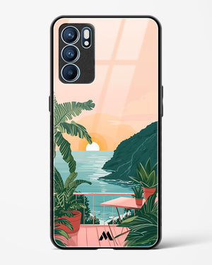 Coastal Calm Glass Case Phone Cover (Oppo)