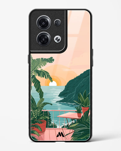 Coastal Calm Glass Case Phone Cover (Oppo)