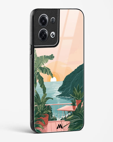 Coastal Calm Glass Case Phone Cover (Oppo)