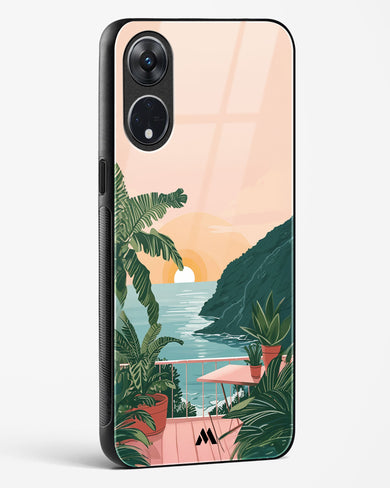 Coastal Calm Glass Case Phone Cover (Oppo)